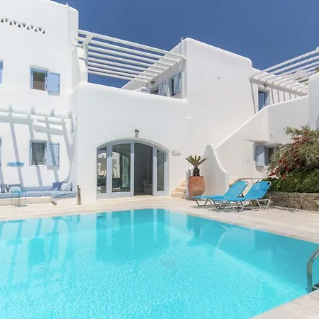 別荘 Blue Daisy House, Ornos, By Myconbay Mykonos
