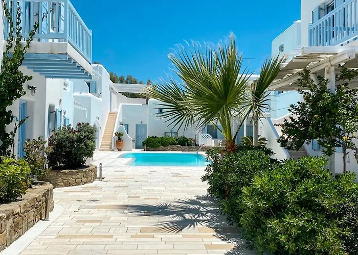 بيت للعطل Blue Daisy House, Ornos, By Myconbay Mykonos أورنوس