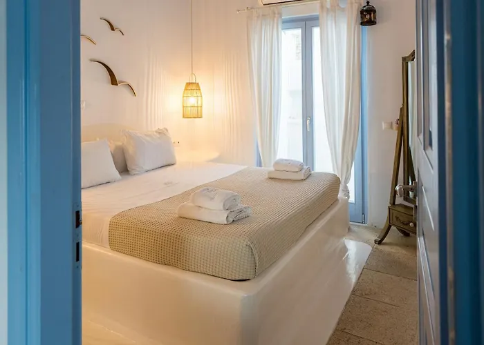 Blue Daisy House, Ornos, By Myconbay Mykonos بيت للعطل أورنوس